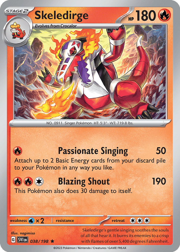 Skeledirge card