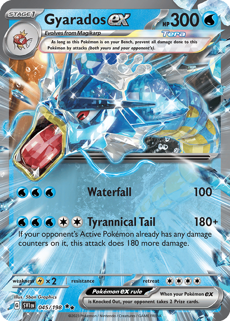 Gyarados ex card