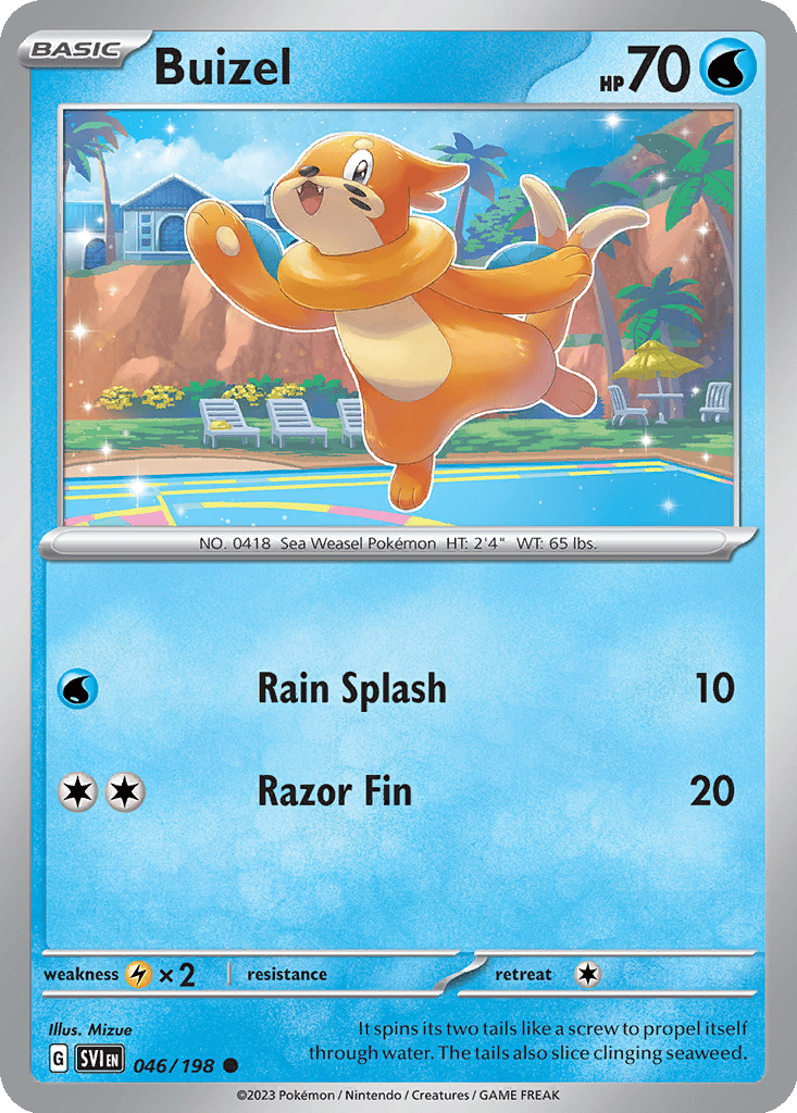 Buizel card