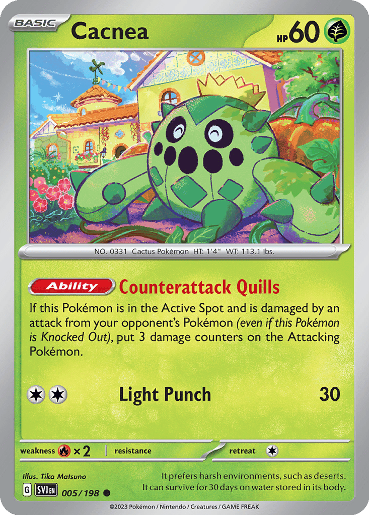 Cacnea Cards | Dex - for TCG Collectors