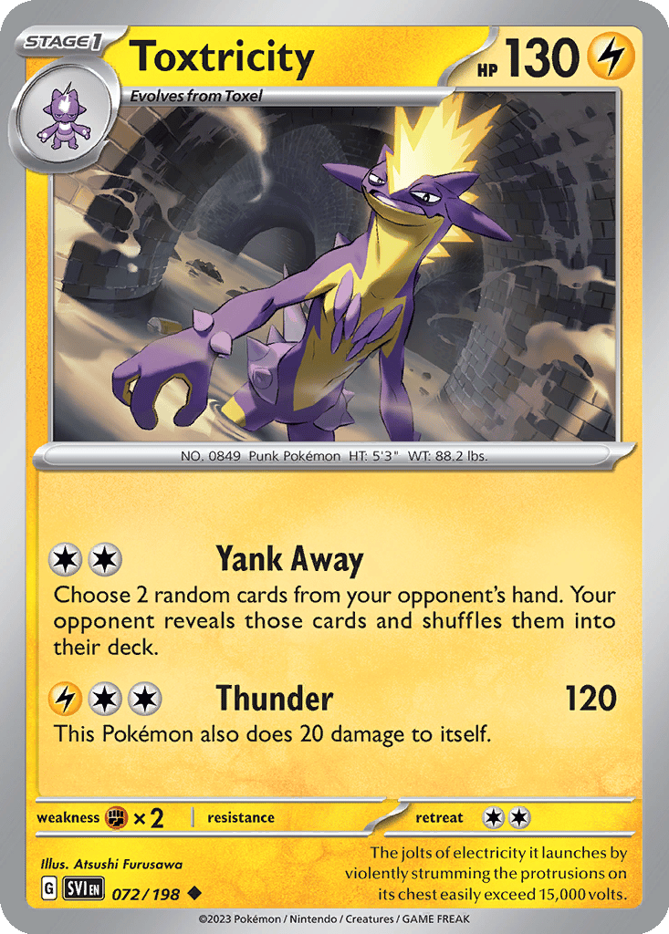 Toxtricity card