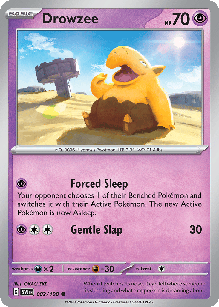 Drowzee card