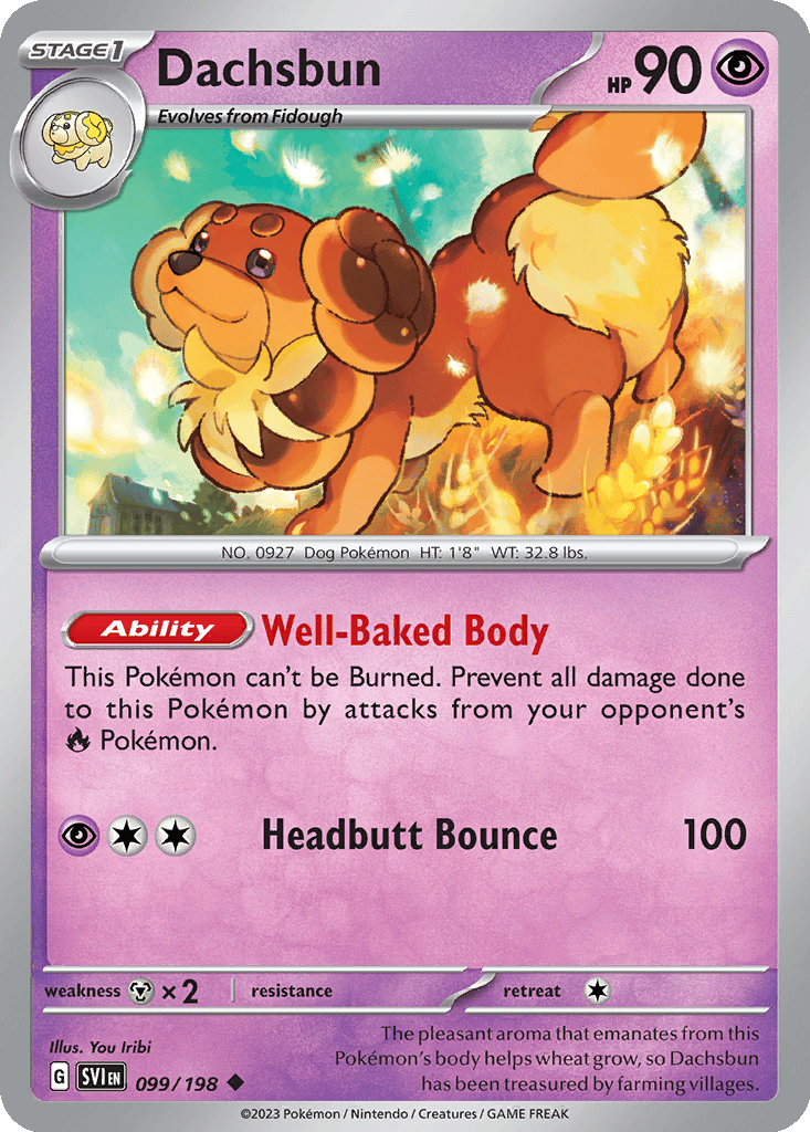 Dachsbun card
