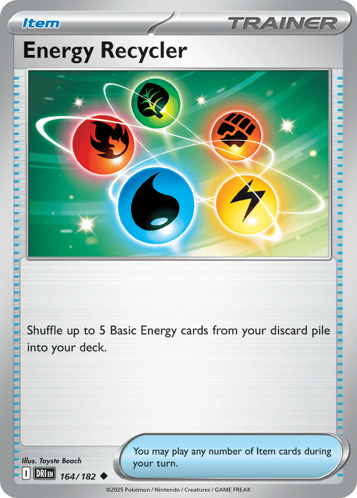 Energy Recycler card