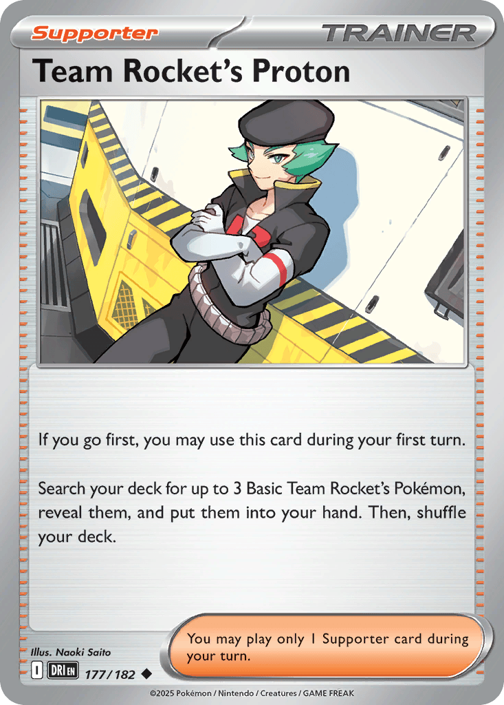 Team Rocket's Proton card
