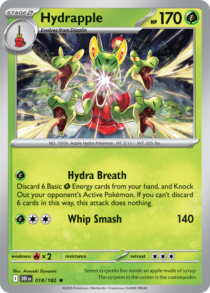 Hydrapple card