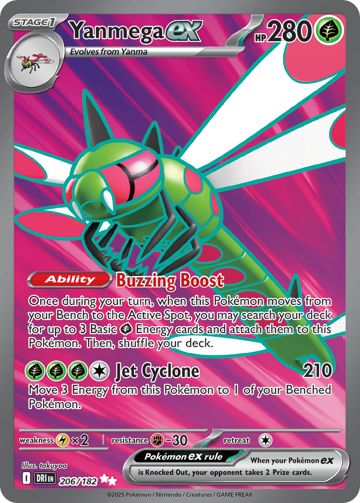 Yanmega ex card