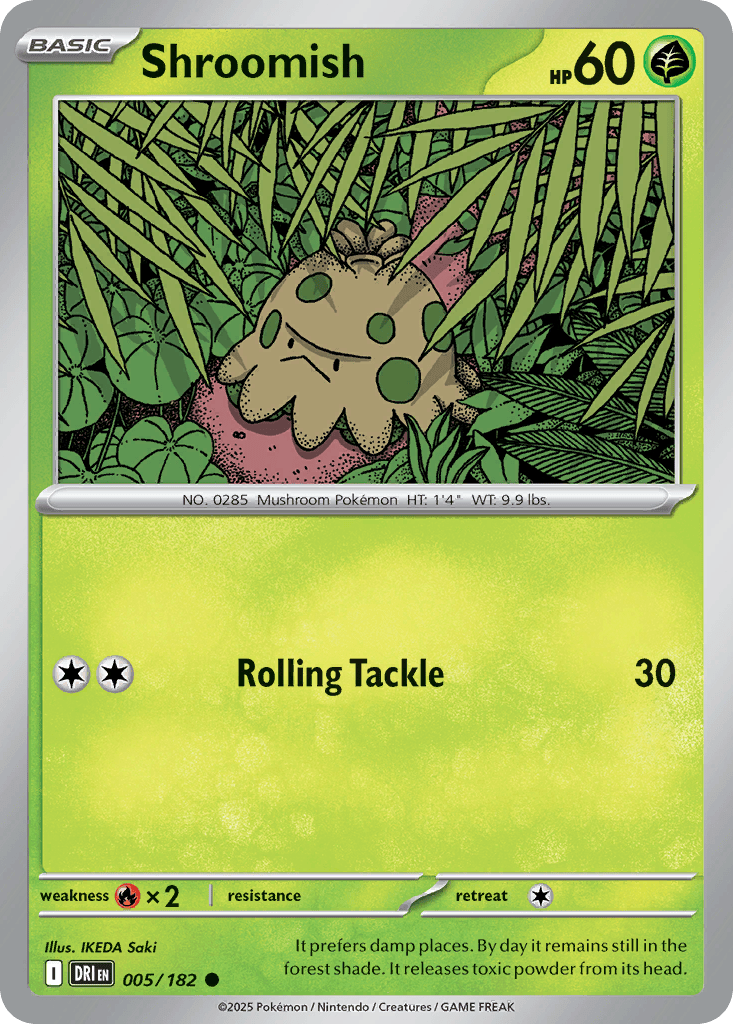 Shroomish card