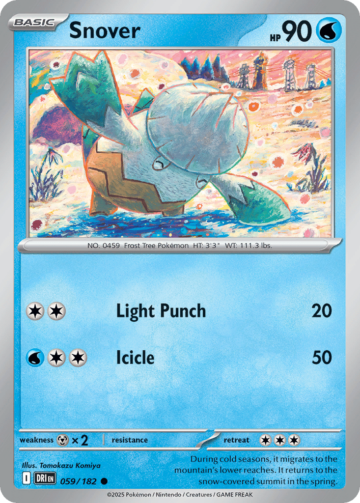 Snover card
