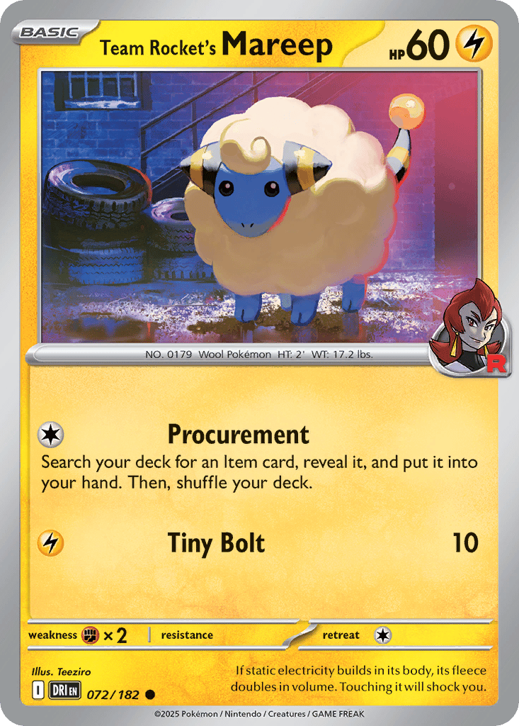Mareep Cards | Dex - for TCG Collectors