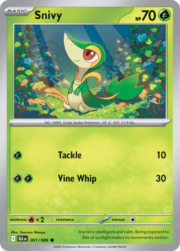 Snivy card