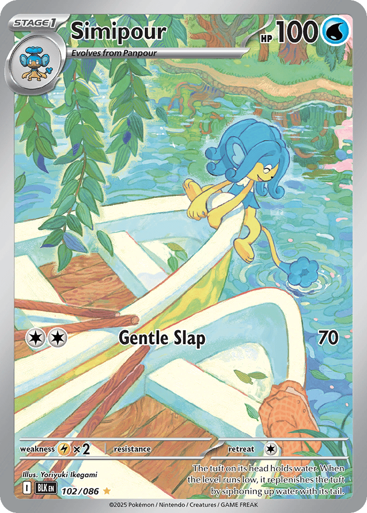 Simipour card