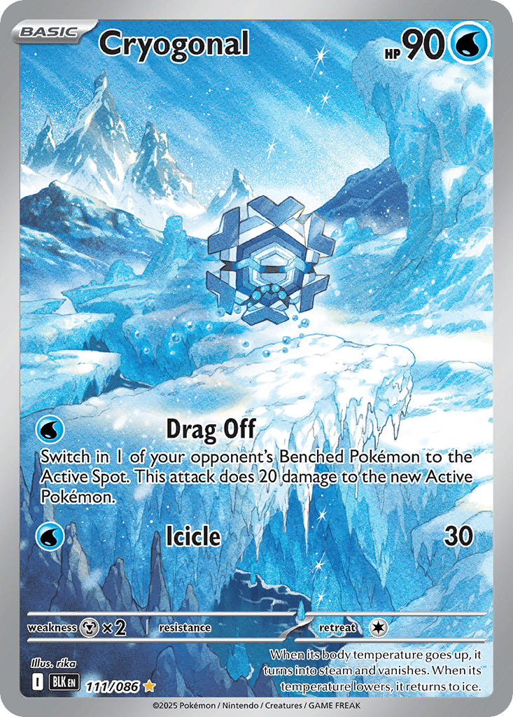 Cryogonal card