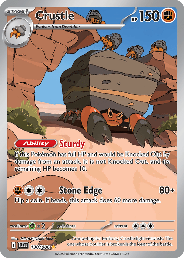 Crustle card