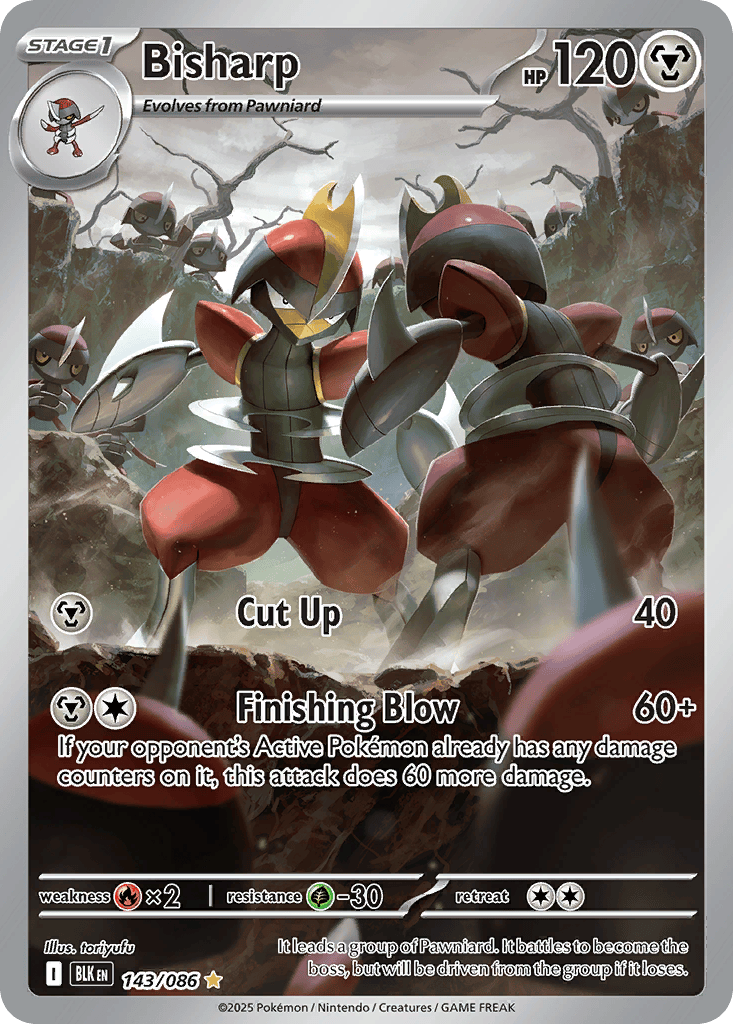 Bisharp card