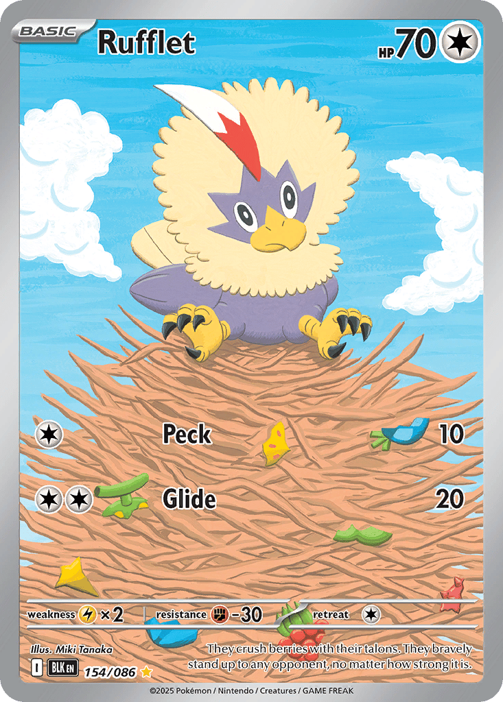 Rufflet card