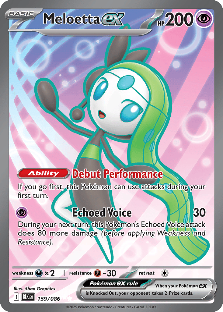 Meloetta ex card