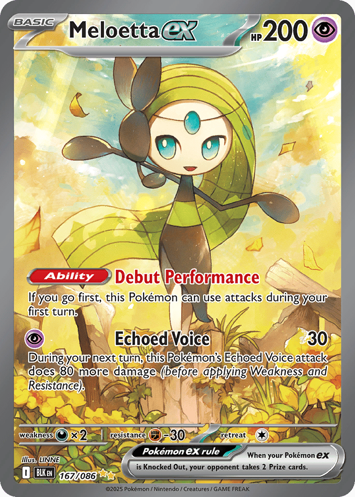 Meloetta ex card