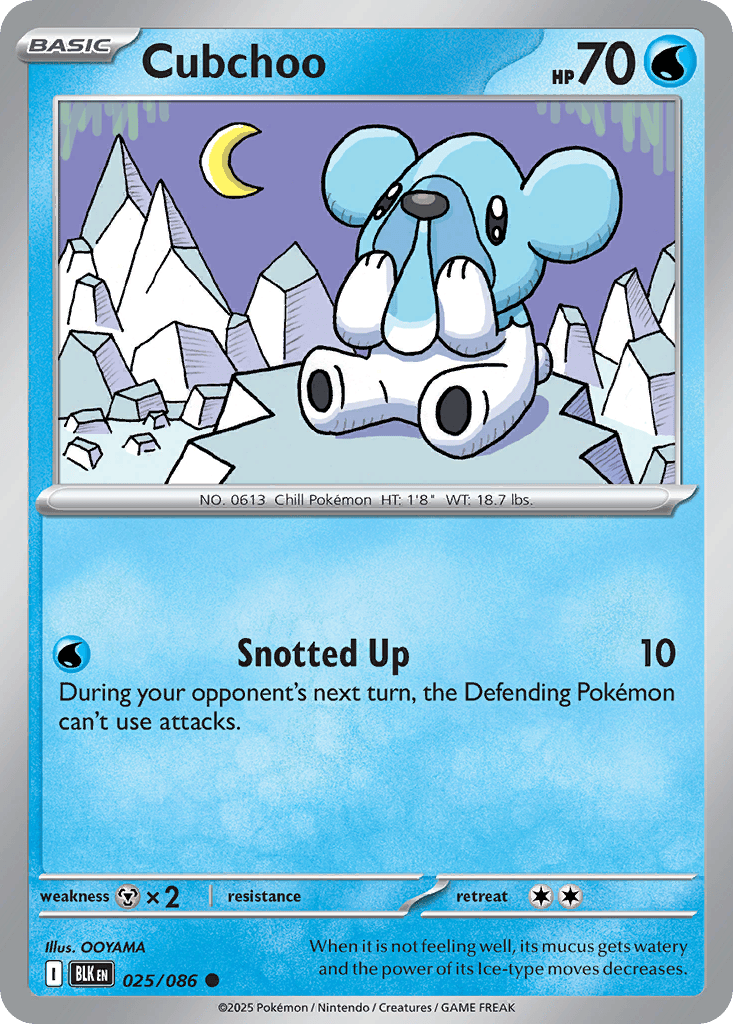 Cubchoo card