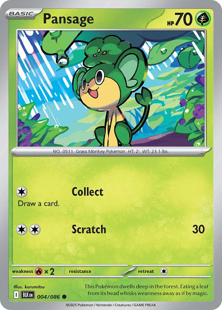 Pansage card