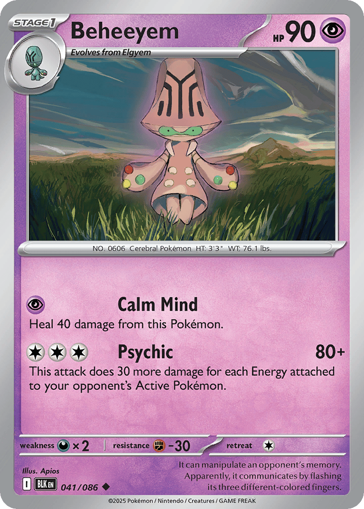 Beheeyem card