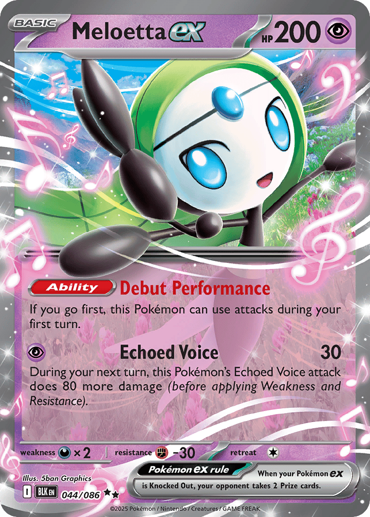 Meloetta ex card