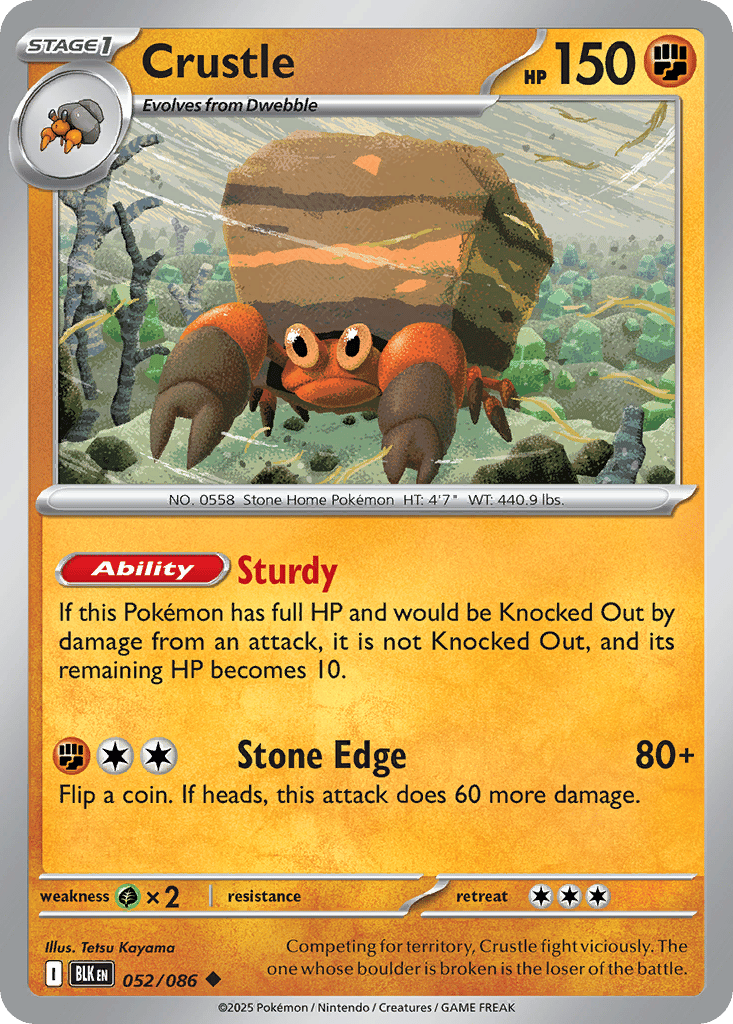 Crustle card