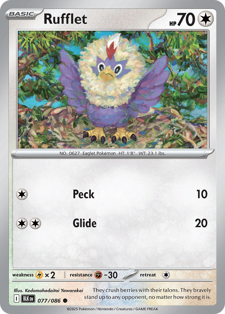Rufflet card