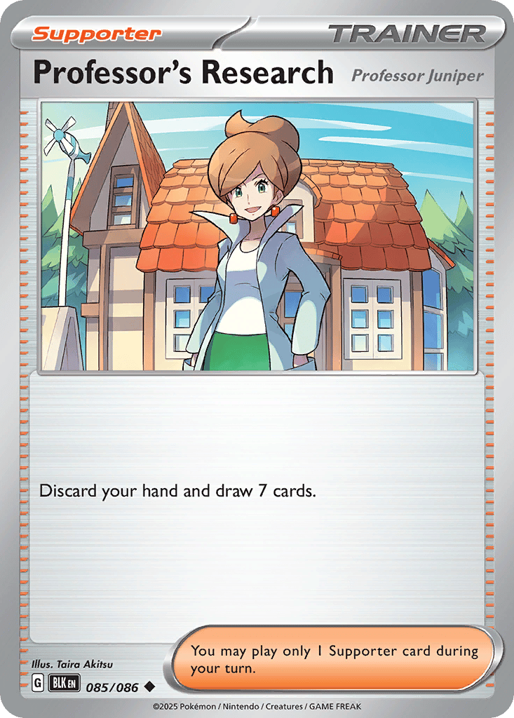Professor's Research (Professor Juniper) card