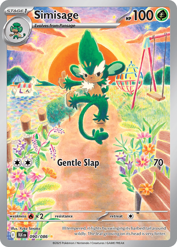 Simisage card