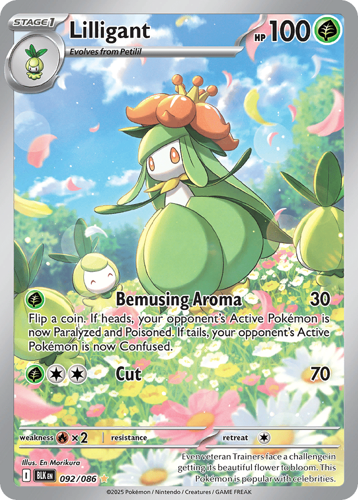 Lilligant card