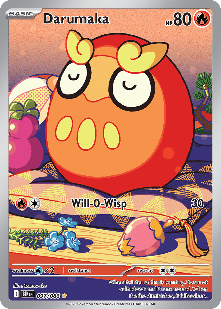 Darumaka card