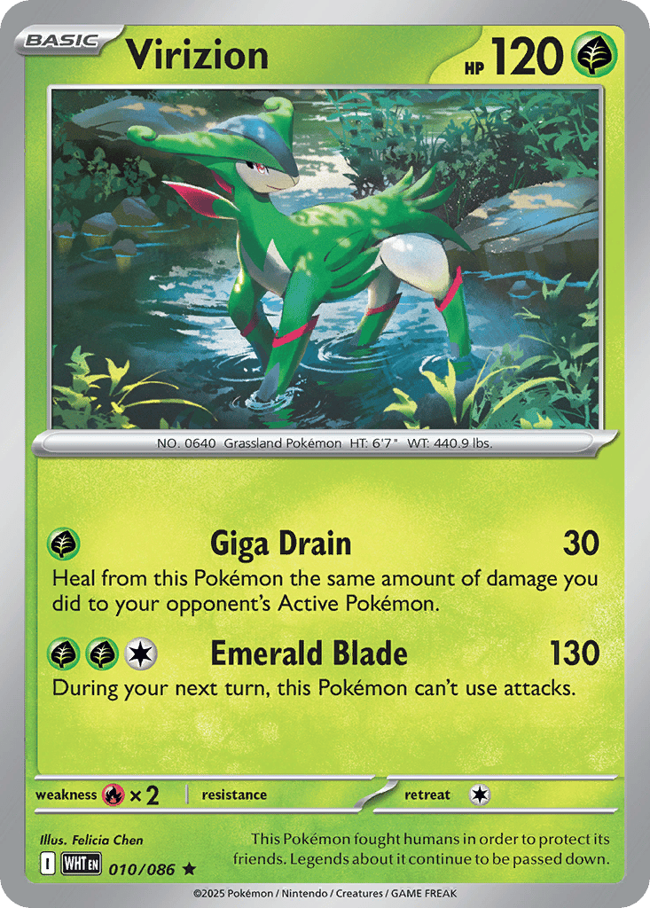 Virizion card
