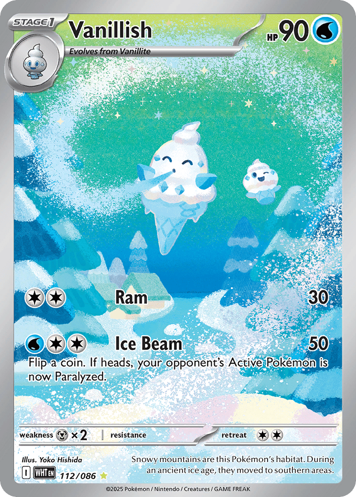 Vanillish card