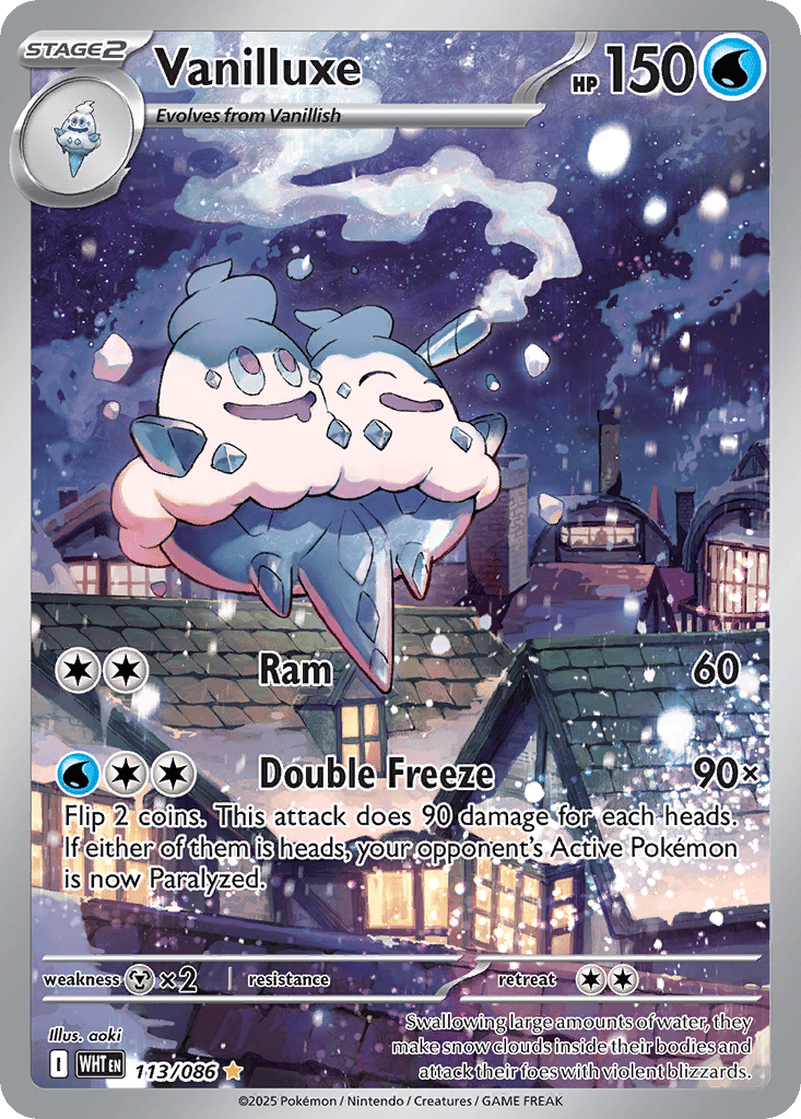 Vanilluxe card