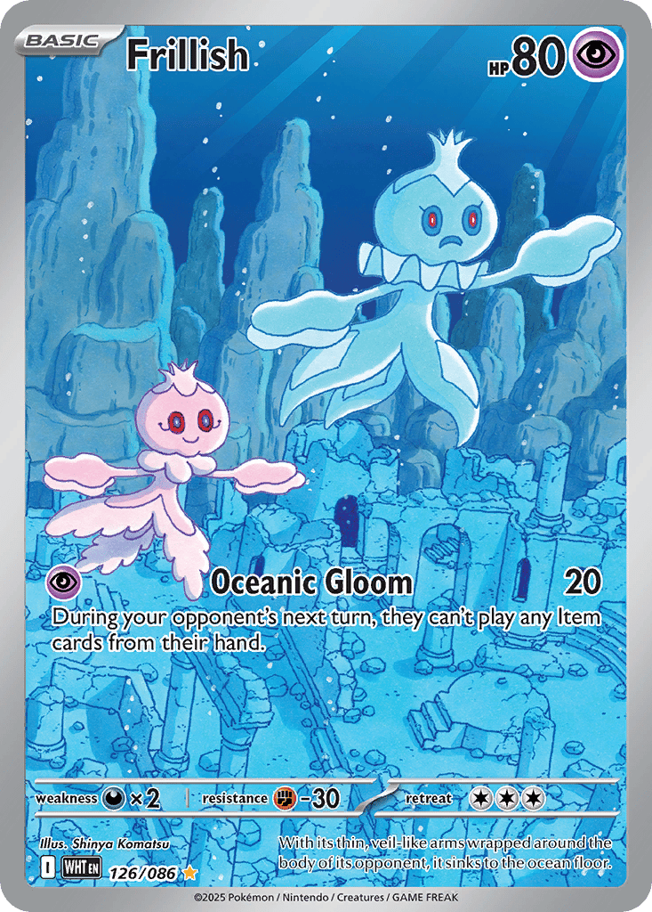 Frillish card
