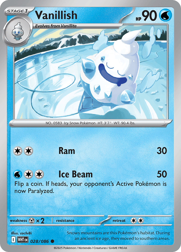 Vanillish card