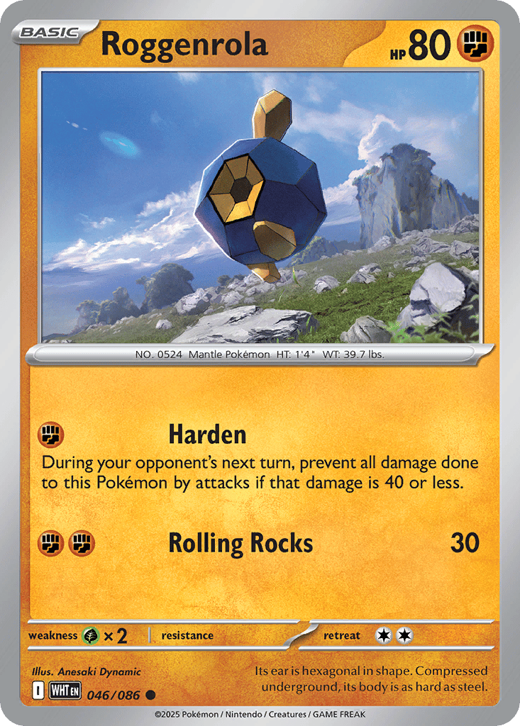 Roggenrola card