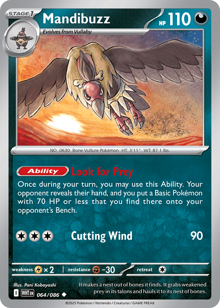 Mandibuzz card