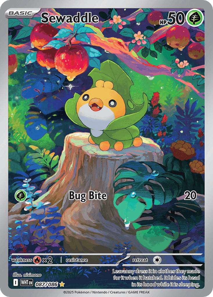 Sewaddle card