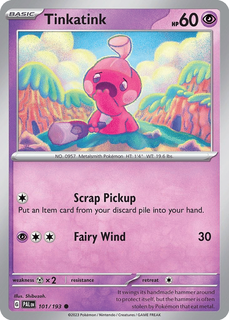 Tinkatink card