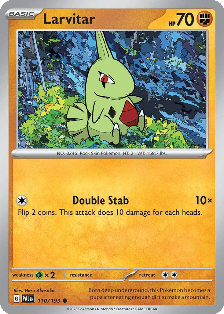 Larvitar Cards | Dex - for TCG Collectors