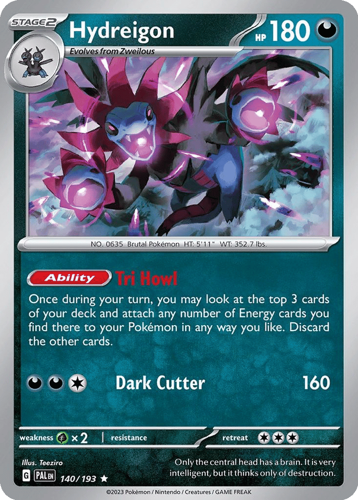 Hydreigon card