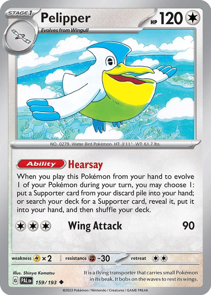 Pelipper card