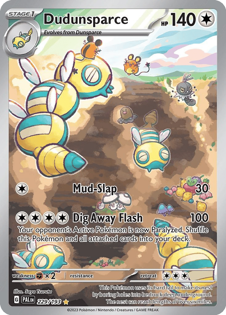 Dudunsparce card