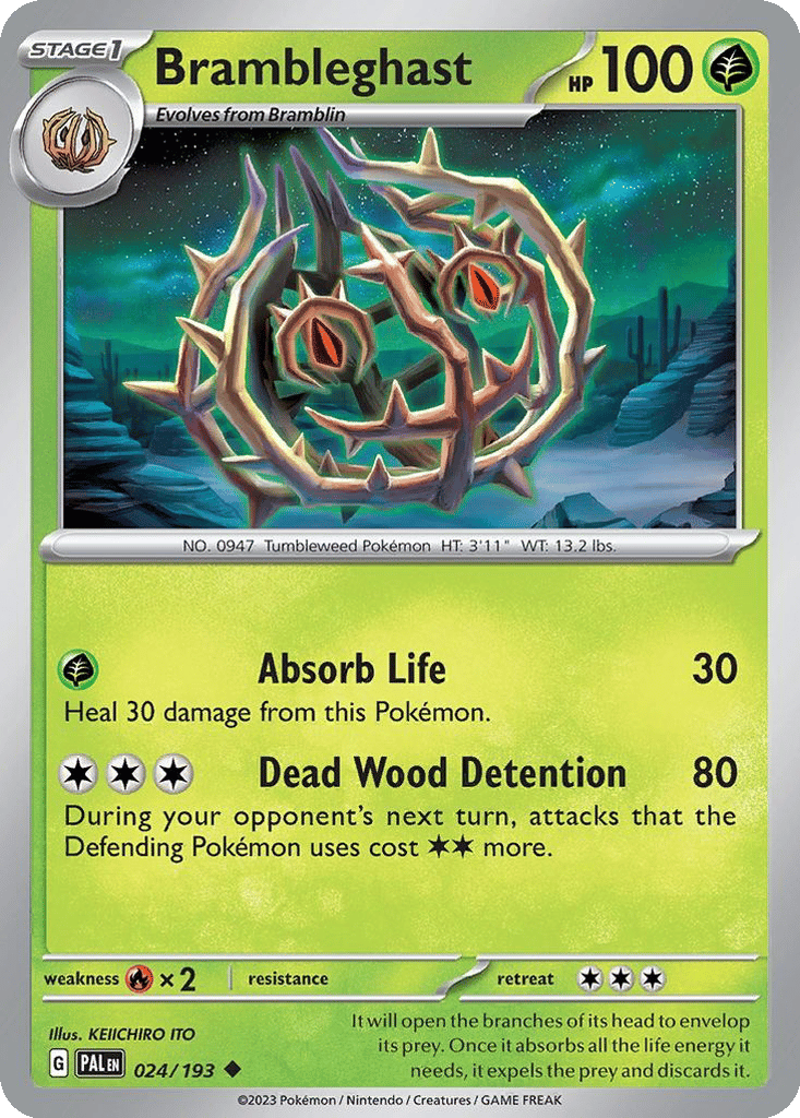 Brambleghast card