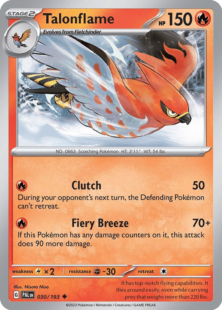 Talonflame card