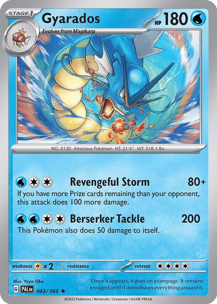 Gyarados card