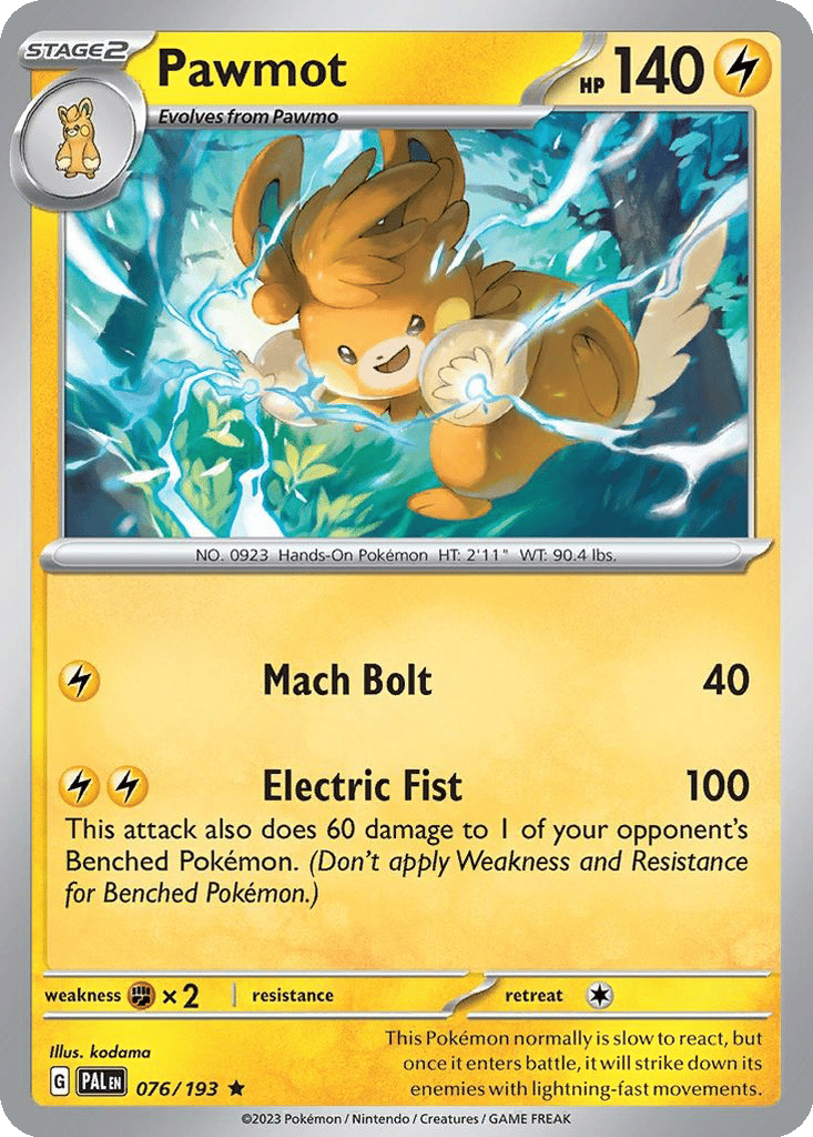 Pawmot card