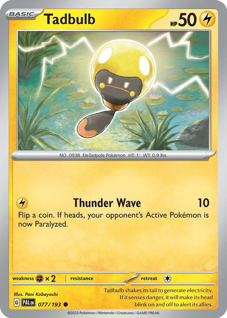 Tadbulb card